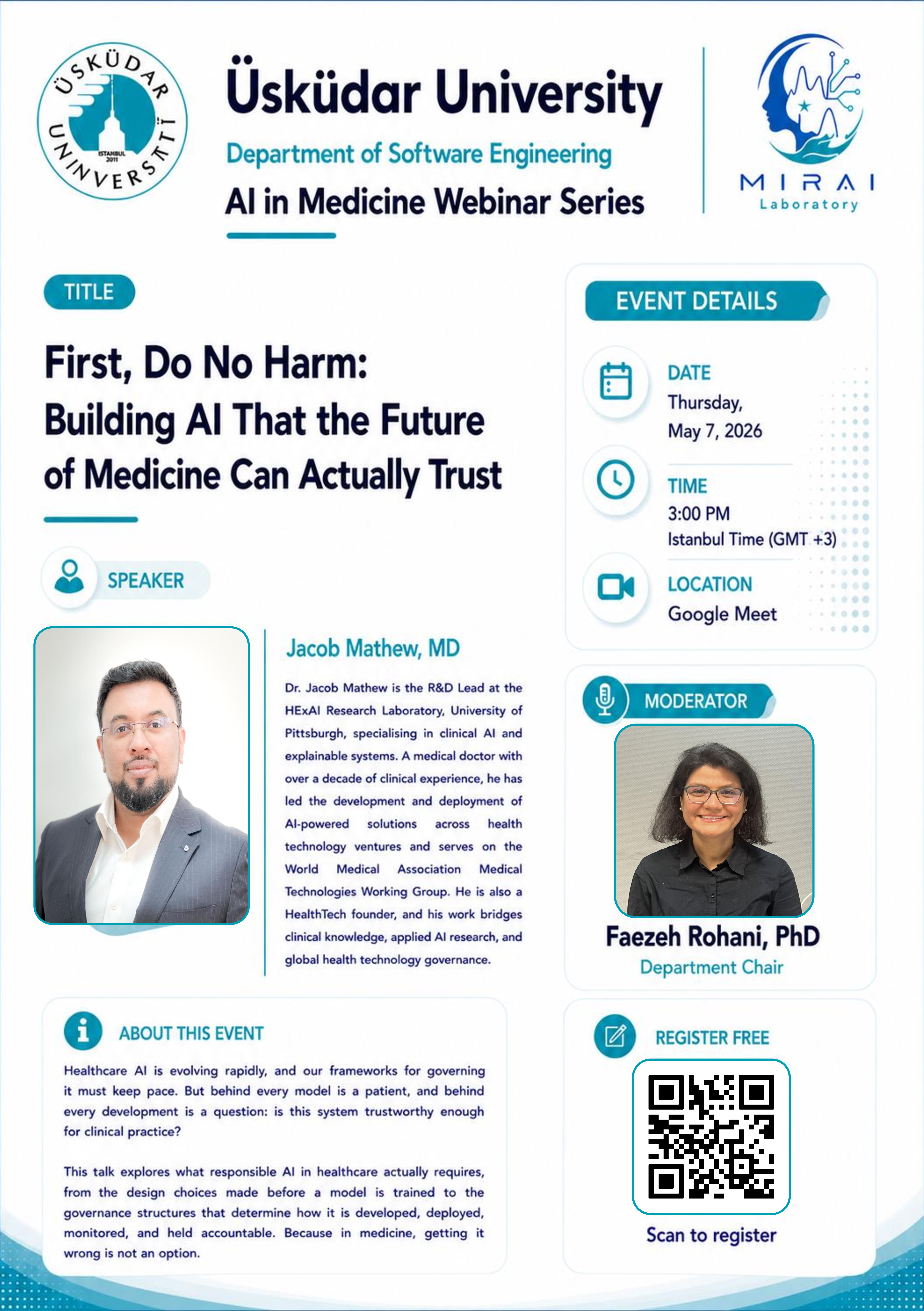 First, Do No Harm: Building AI That the Future of Medicine Can Actually Trust
